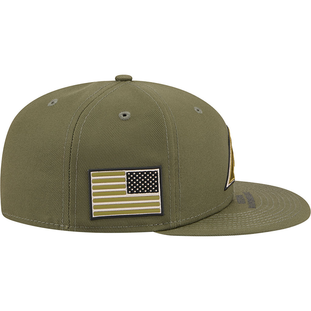 MLB Arizona Diamondbacks New Era 2026 Armed Forces Day 59FIFTY Fitted Hat - Green