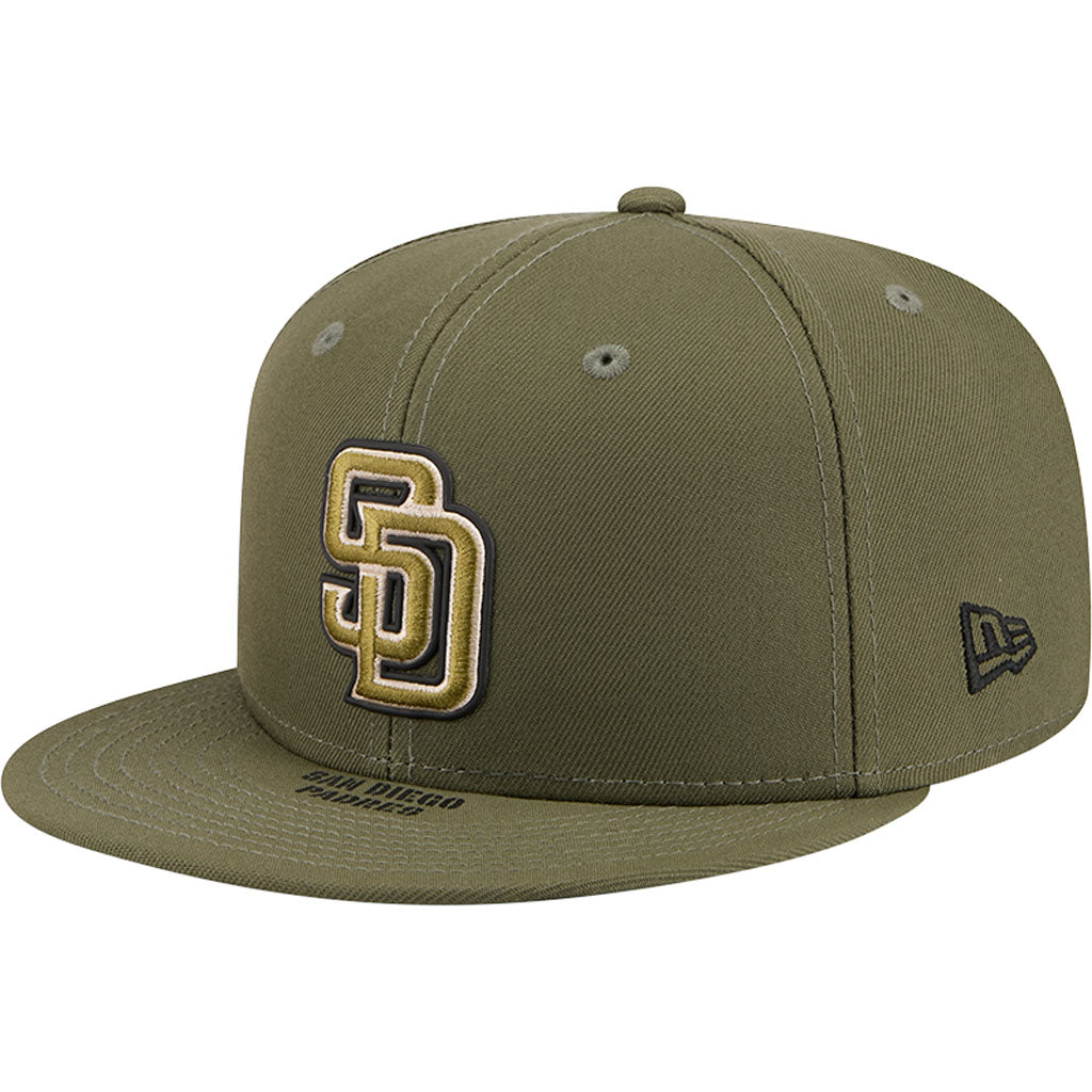 MLB San Diego Padres New Era 2026 Armed Forces Day 59FIFTY Fitted Hat - Green