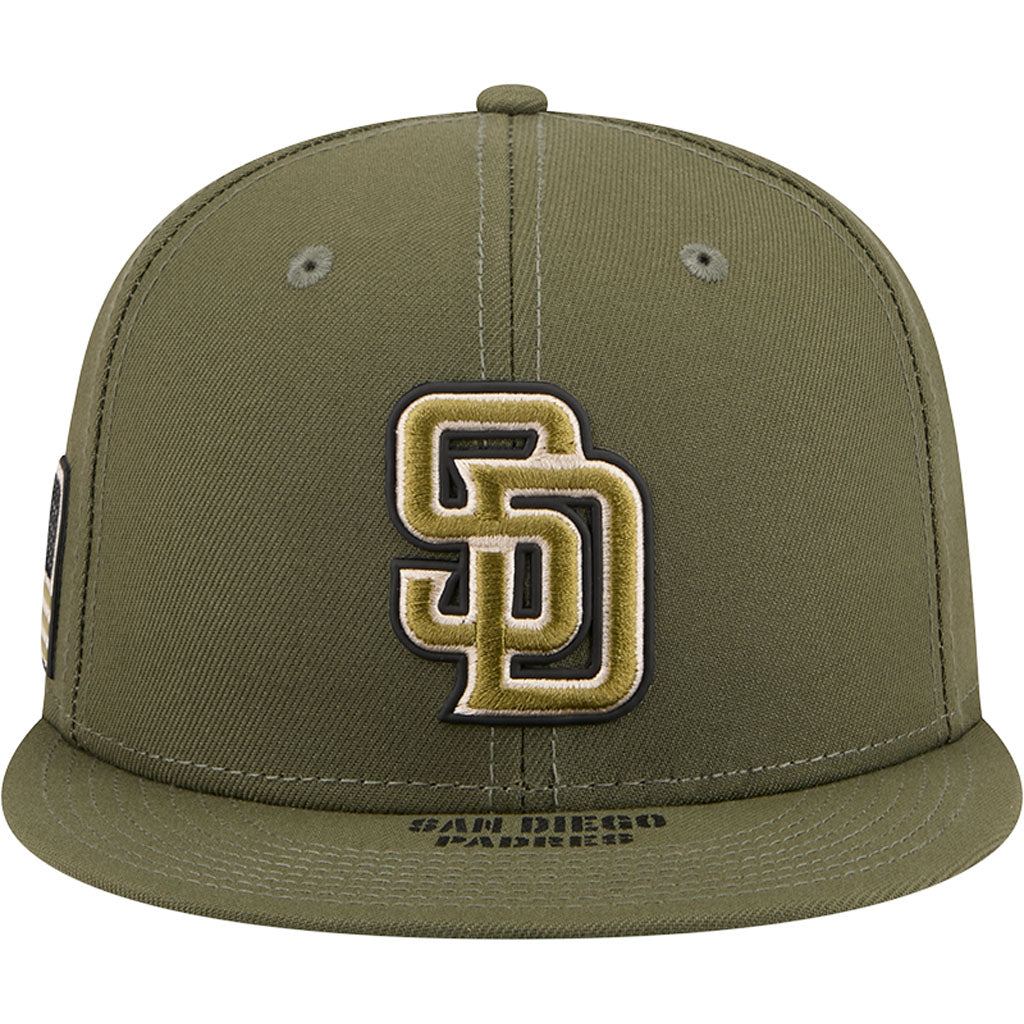 MLB San Diego Padres New Era 2026 Armed Forces Day 59FIFTY Fitted Hat - Green