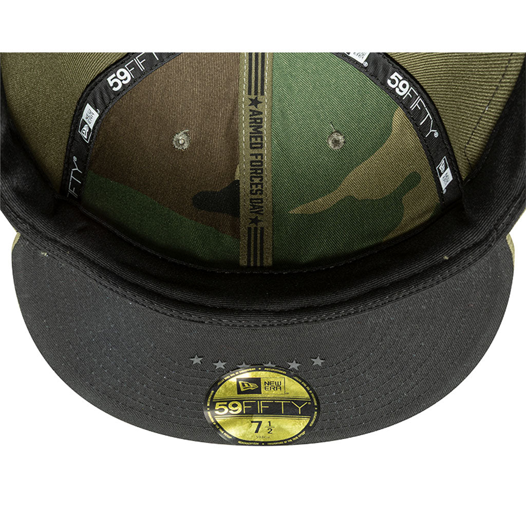 MLB Los Angeles Dodgers New Era 2026 Armed Forces Day 59FIFTY Fitted Hat - Green