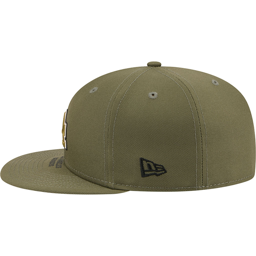 MLB Los Angeles Dodgers New Era 2026 Armed Forces Day 59FIFTY Fitted Hat - Green