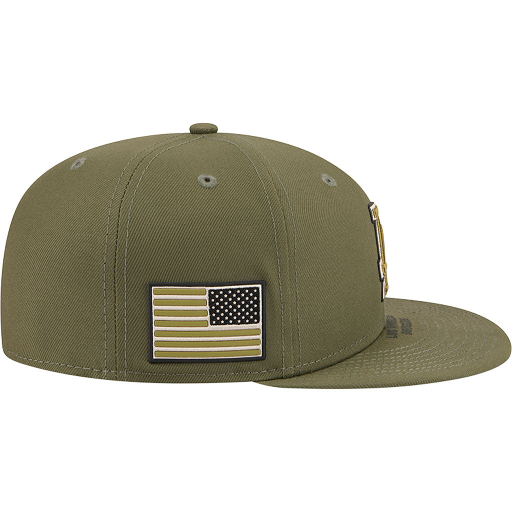 MLB Los Angeles Dodgers New Era 2026 Armed Forces Day 59FIFTY Fitted Hat - Green
