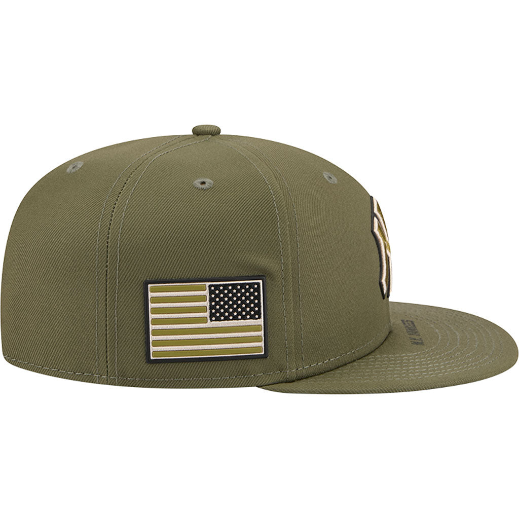 MLB New York Yankees New Era 2026 Armed Forces Day 9FIFTY Snapback Hat - Green