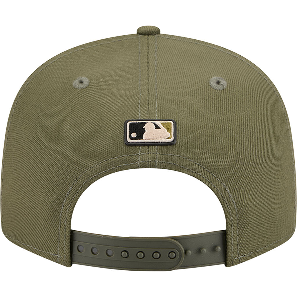 MLB Los Angeles Dodgers New Era 2026 Armed Forces Day 9FIFTY Snapback Hat - Green