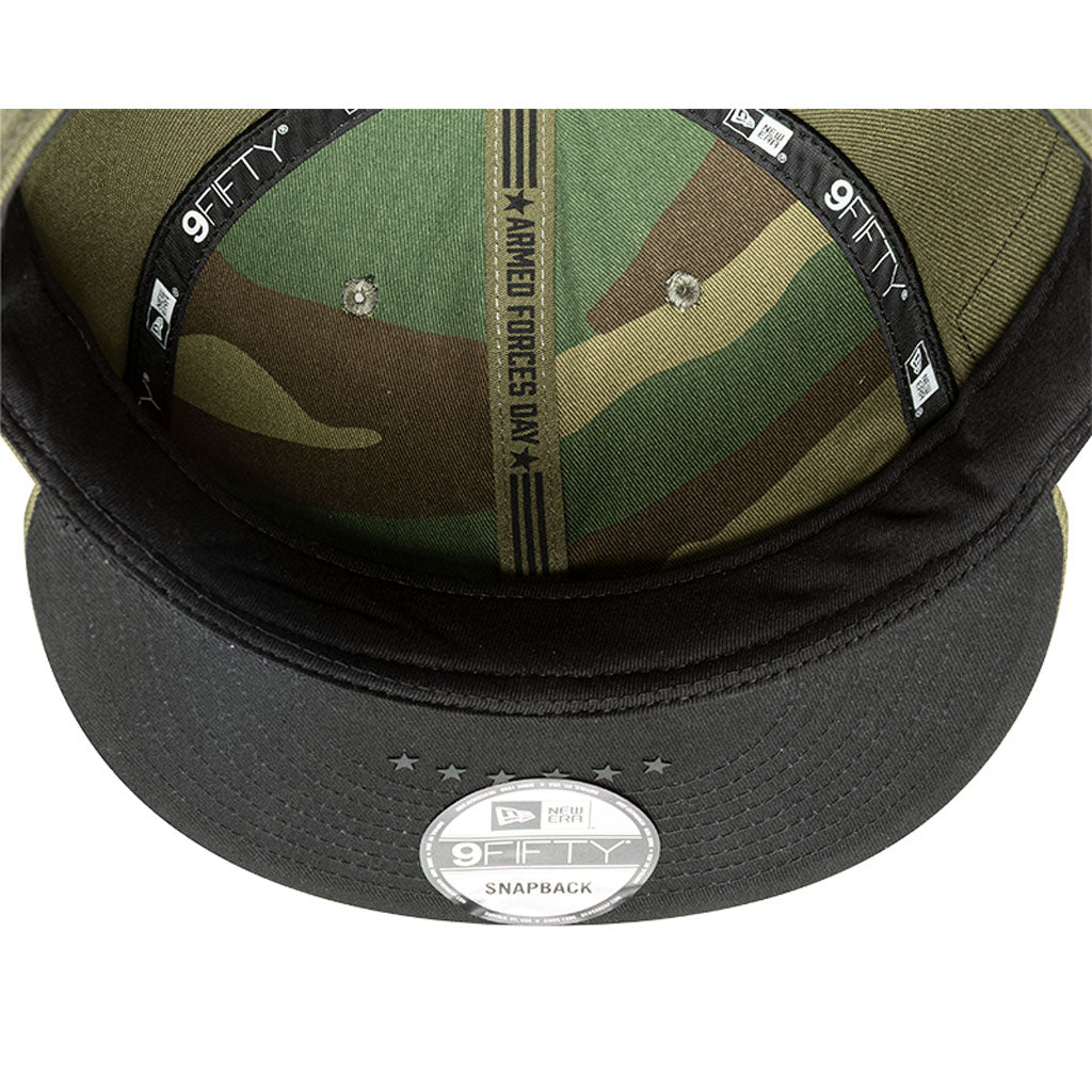 MLB Chicago Cubs New Era 2026 Armed Forces Day 9FIFTY Snapback Hat - Green