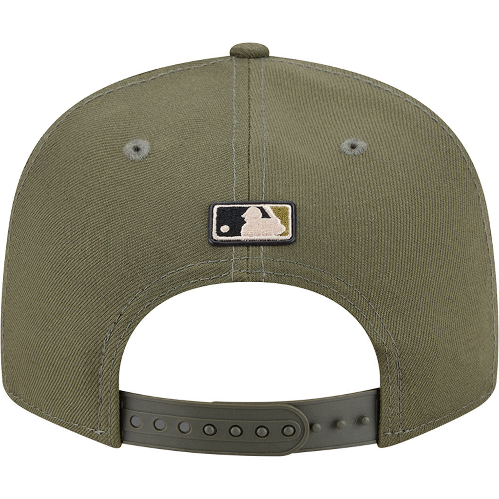 MLB Chicago Cubs New Era 2026 Armed Forces Day 9FIFTY Snapback Hat - Green
