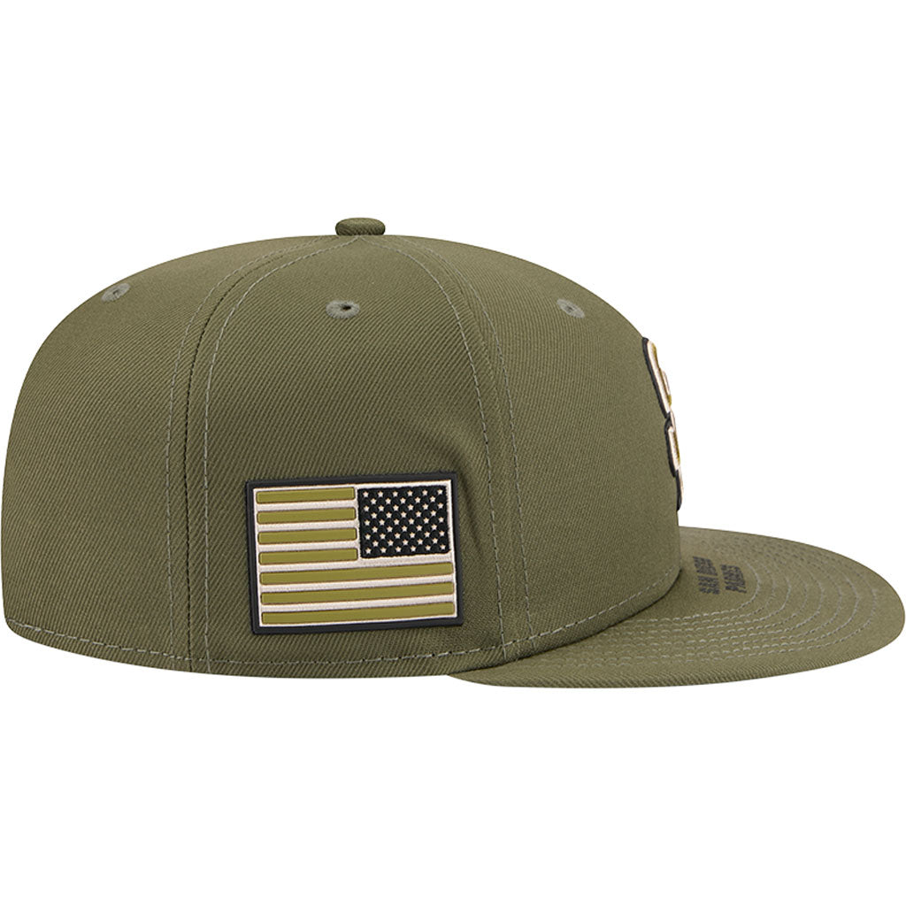 MLB San Diego Padres New Era 2026 Armed Forces Day 9FIFTY Snapback Hat - Green