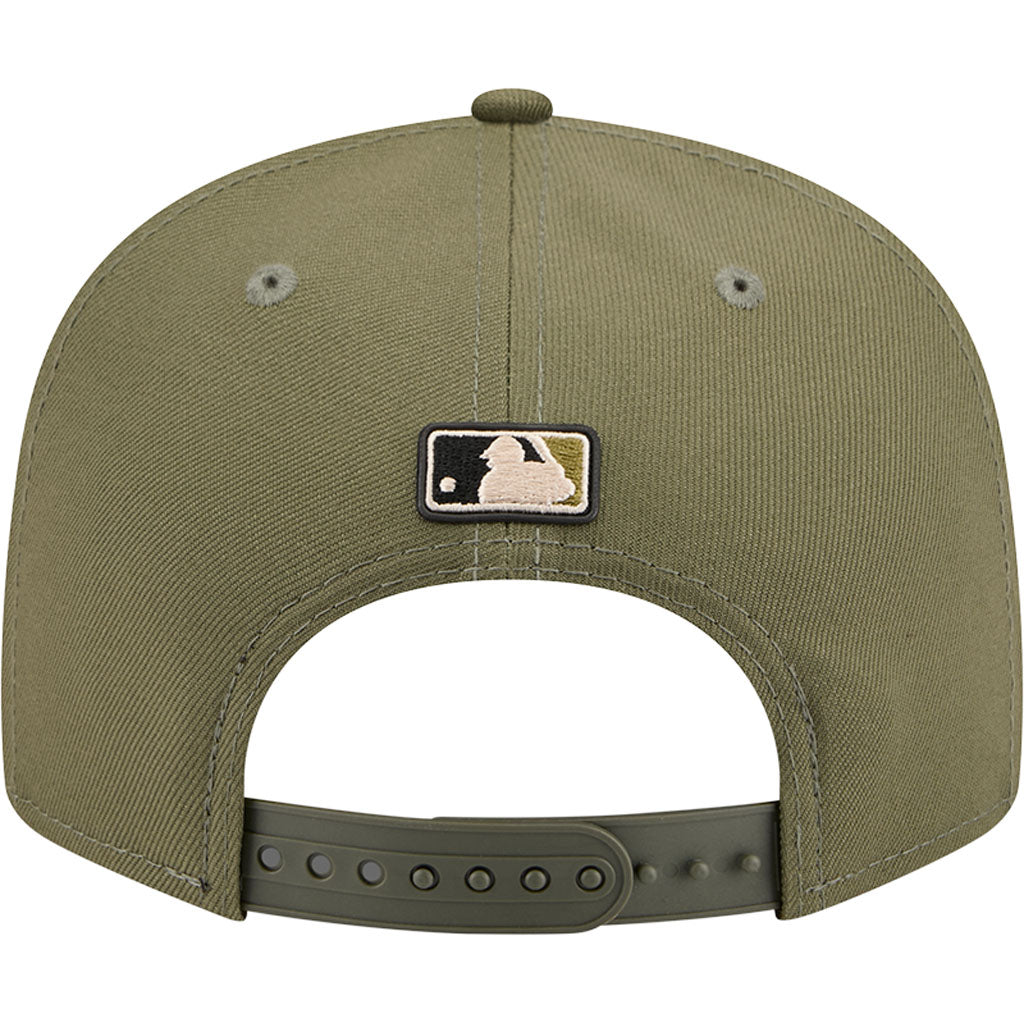 MLB Philadelphia Phillies New Era 2026 Armed Forces Day 9FIFTY Snapback Hat - Green
