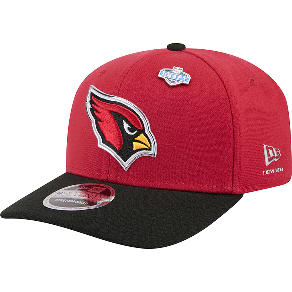 NFL Arizona Cardinals New Era 2026 Draft 9SEVENTY Snapback Hat - Red