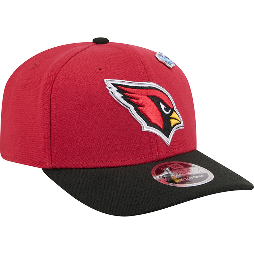 NFL Arizona Cardinals New Era 2026 Draft 9SEVENTY Snapback Hat - Red