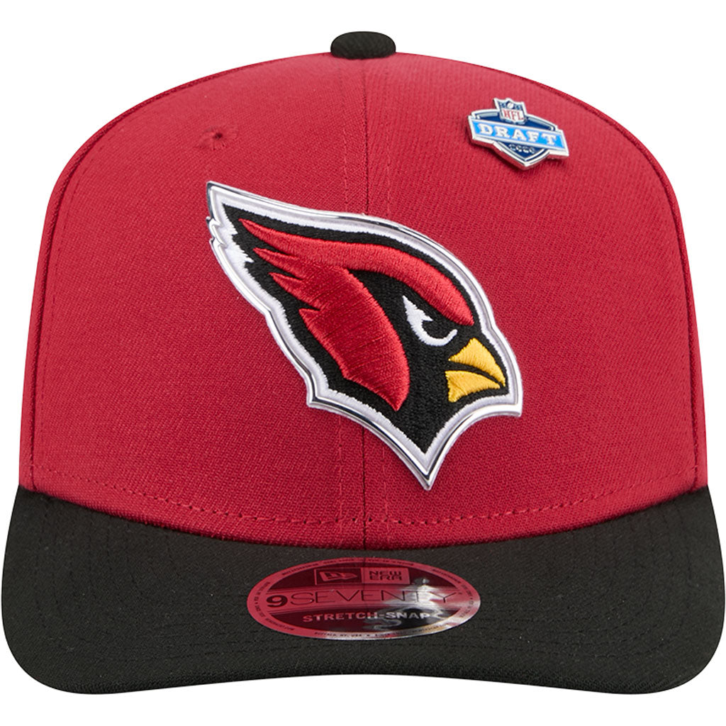 NFL Arizona Cardinals New Era 2026 Draft 9SEVENTY Snapback Hat - Red