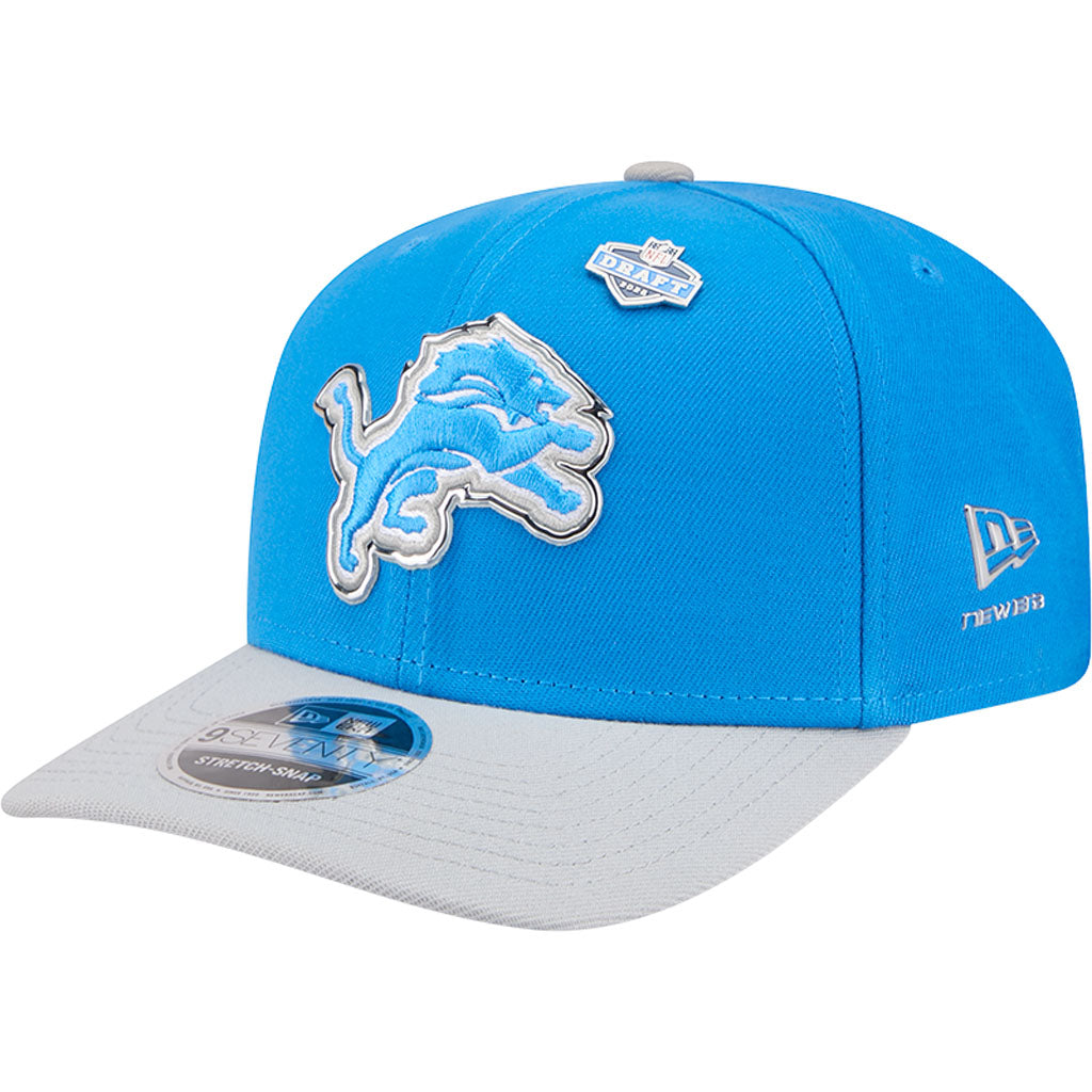 NFL Detroit Lions New Era 2026 Draft 9SEVENTY Snapback Hat - Blue