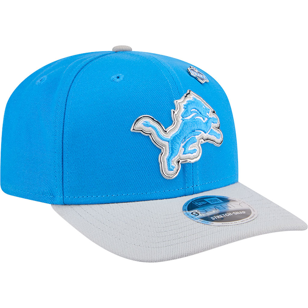 NFL Detroit Lions New Era 2026 Draft 9SEVENTY Snapback Hat - Blue