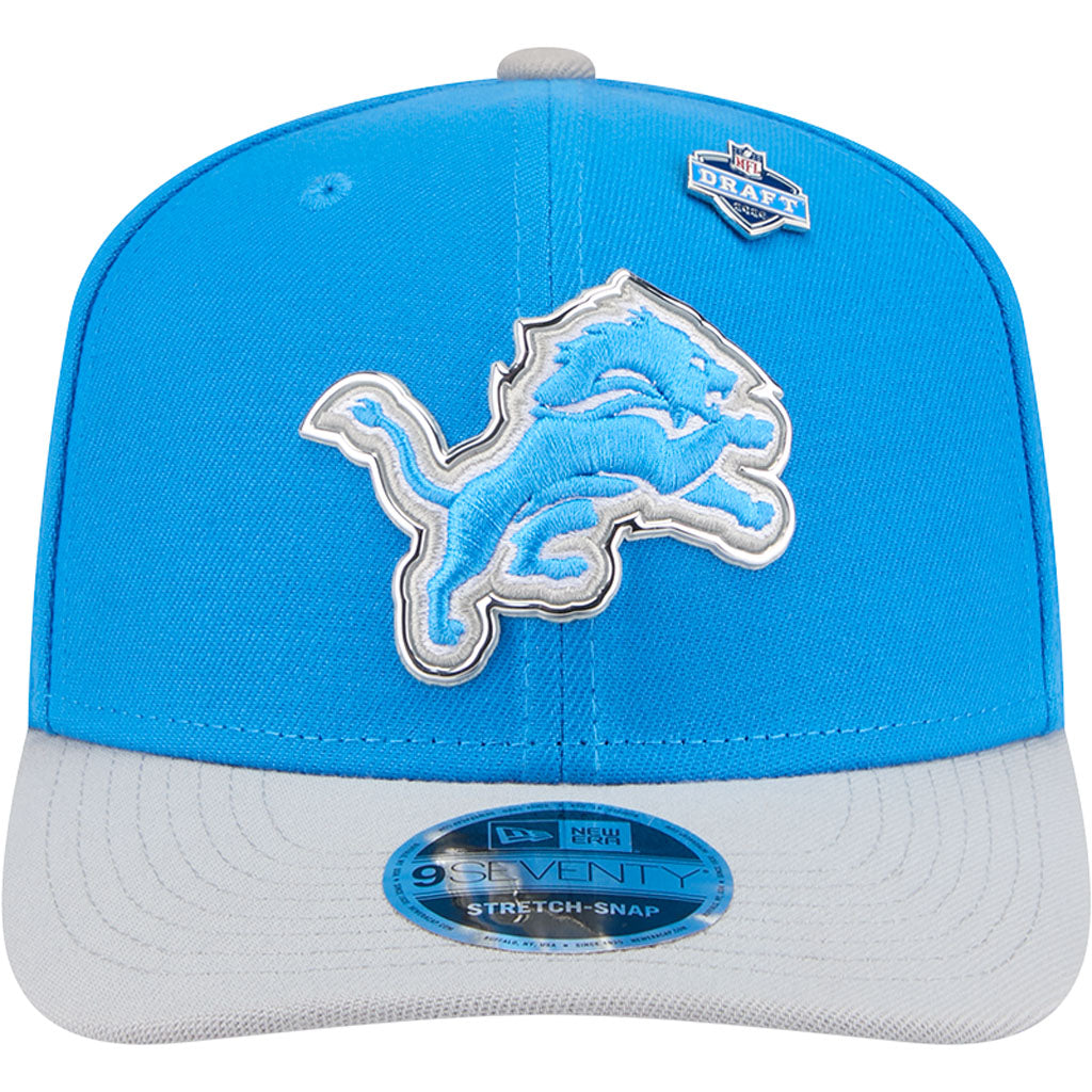 NFL Detroit Lions New Era 2026 Draft 9SEVENTY Snapback Hat - Blue