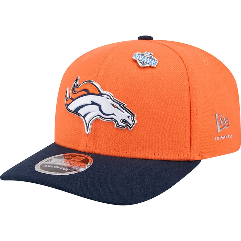 NFL Denver Broncos New Era 2026 Draft 9SEVENTY Snapback Hat - Orange