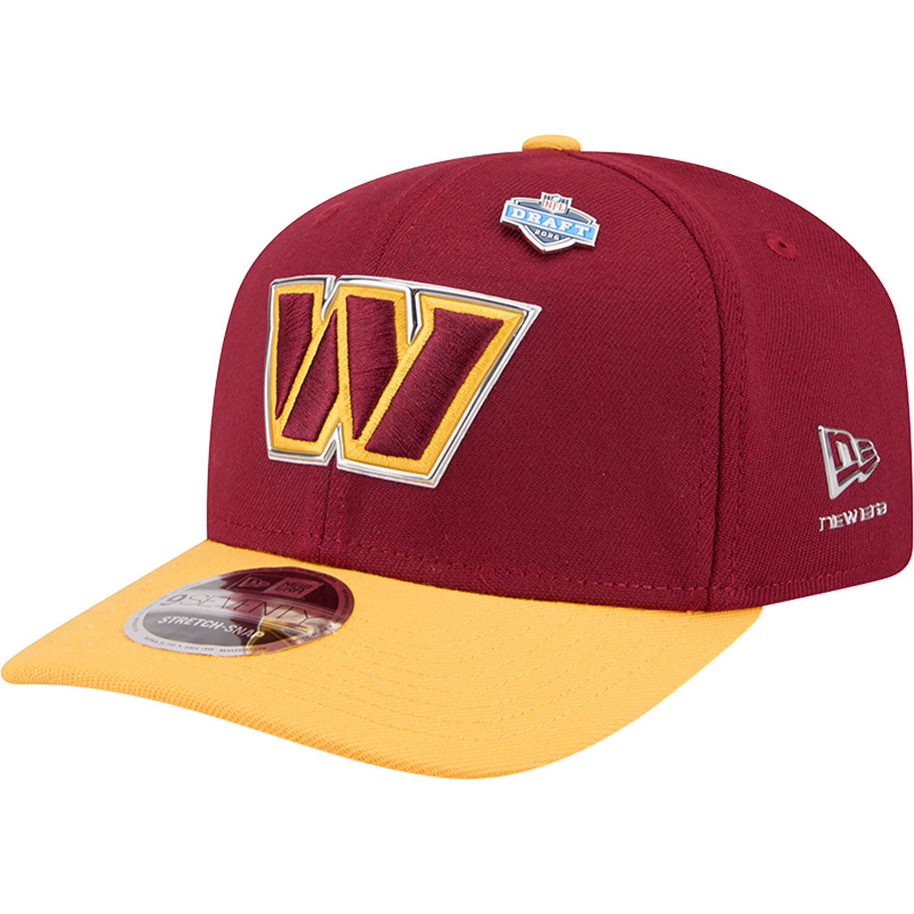 NFL Washington Commanders New Era 2026 Draft 9SEVENTY Snapback Hat - Maroon
