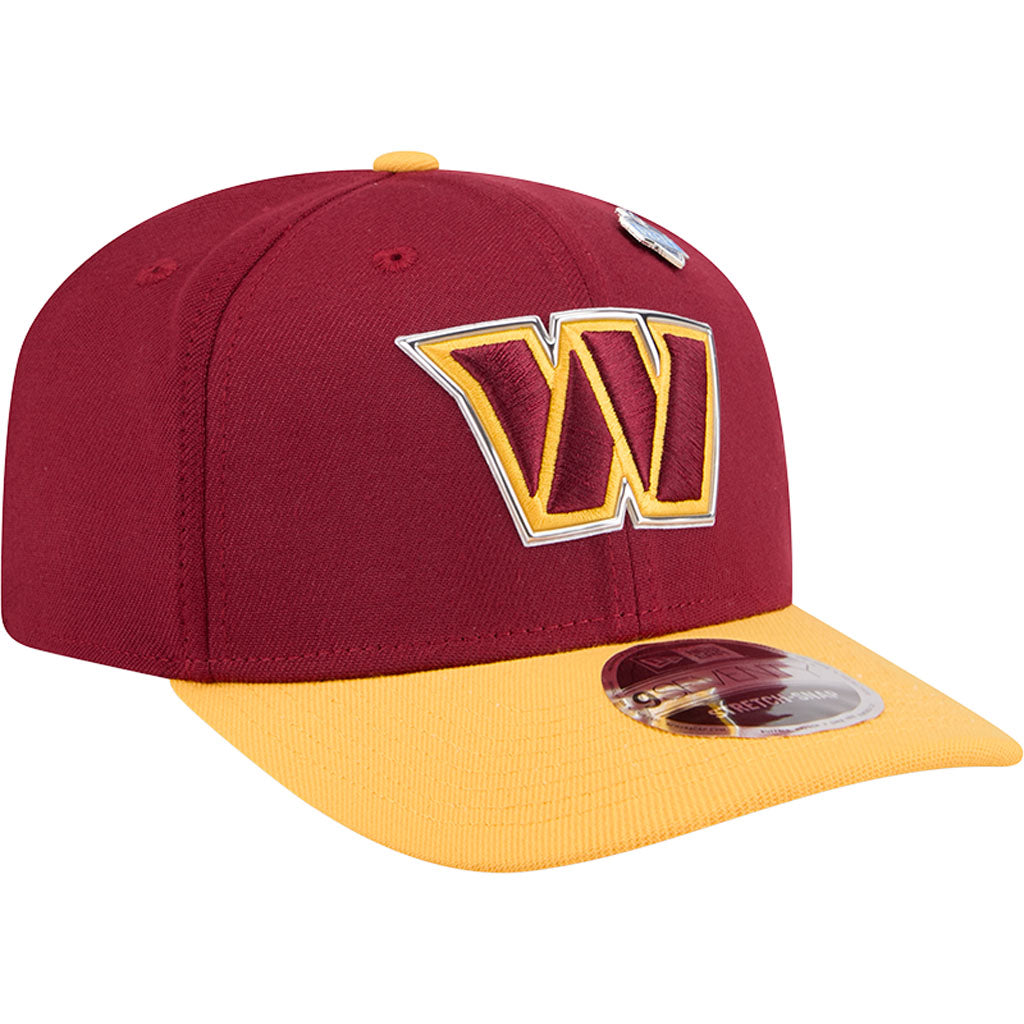 NFL Washington Commanders New Era 2026 Draft 9SEVENTY Snapback Hat - Maroon