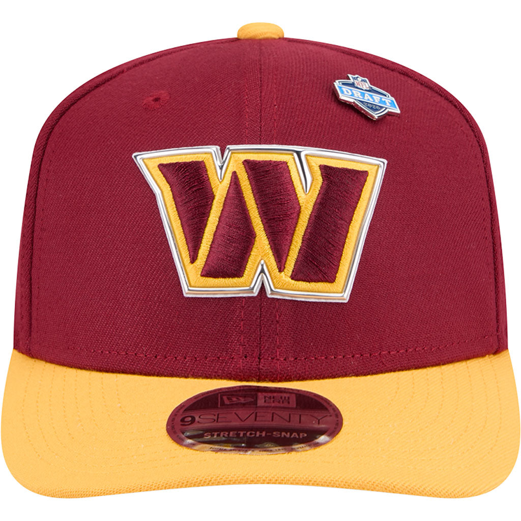 NFL Washington Commanders New Era 2026 Draft 9SEVENTY Snapback Hat - Maroon