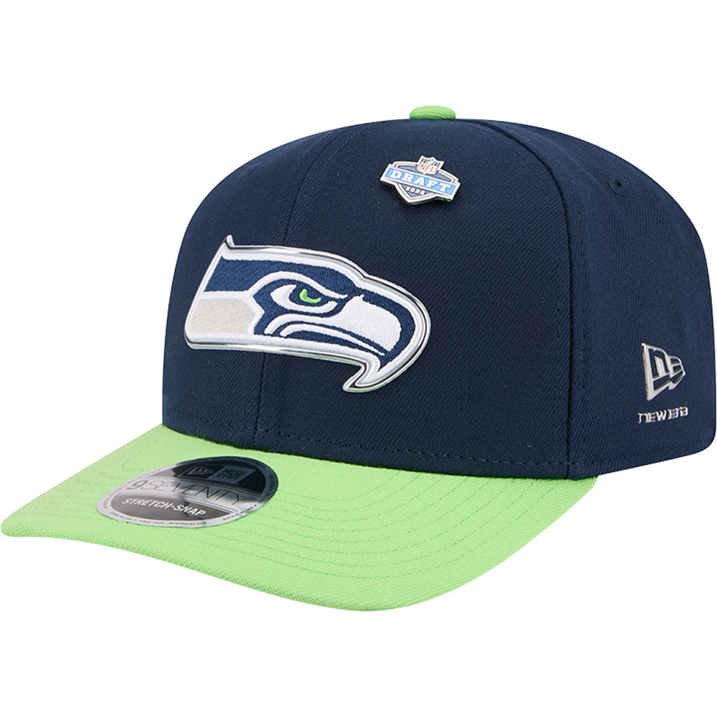 NFL Seattle Seahawks New Era 2026 Draft 9SEVENTY Snapback Hat - Navy