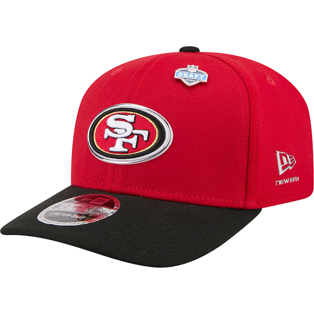 NFL San Francisco 49ers New Era 2026 Draft 9SEVENTY Snapback Hat - Red