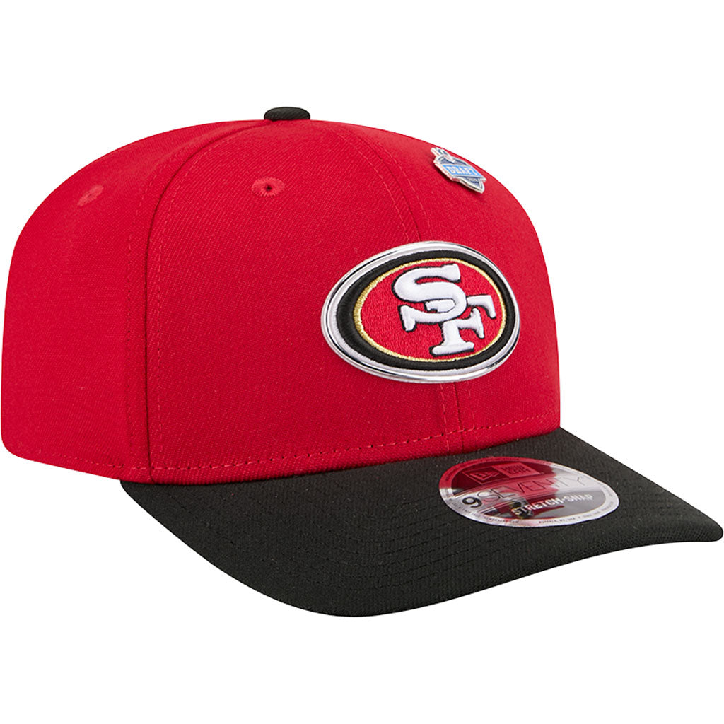 NFL San Francisco 49ers New Era 2026 Draft 9SEVENTY Snapback Hat - Red