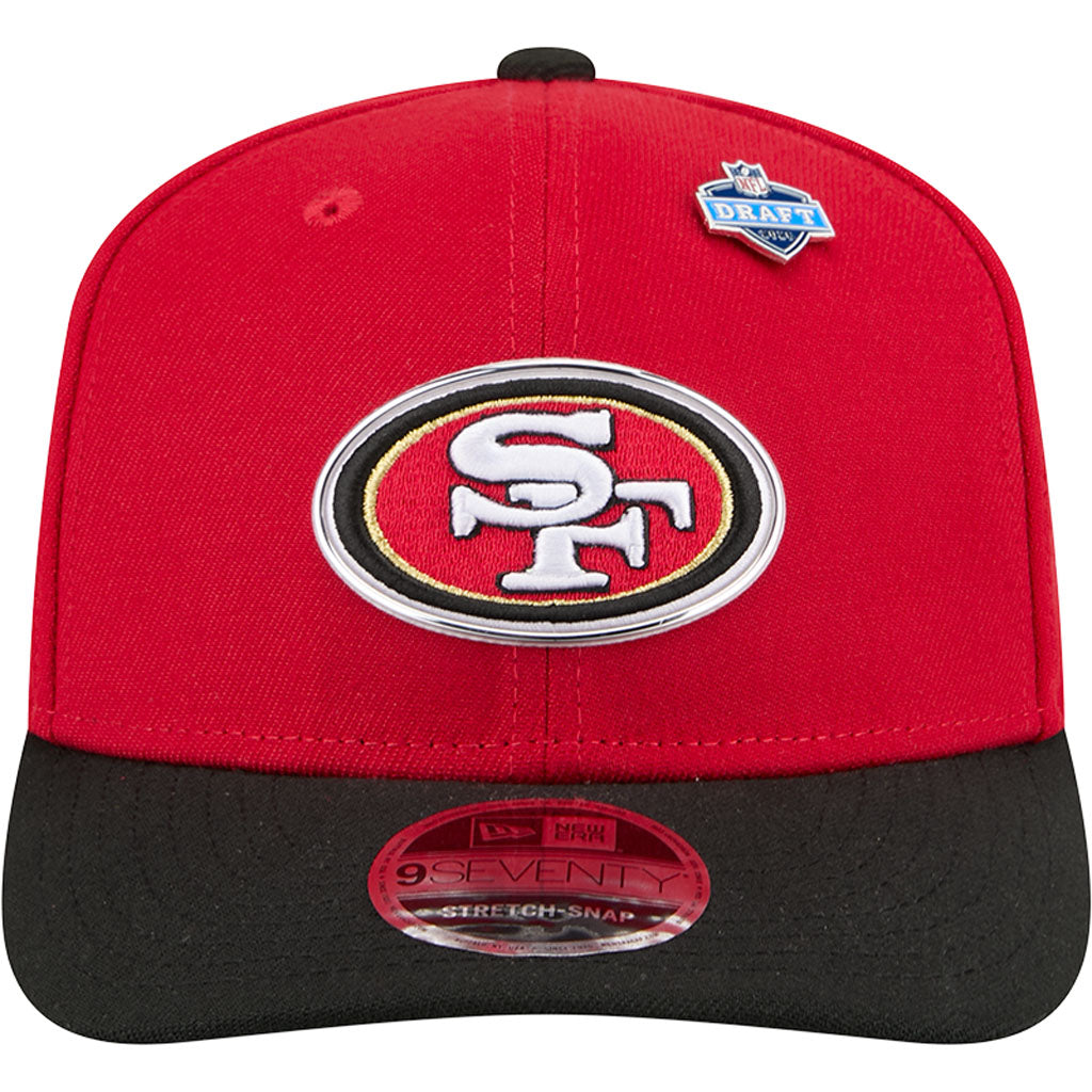 NFL San Francisco 49ers New Era 2026 Draft 9SEVENTY Snapback Hat - Red