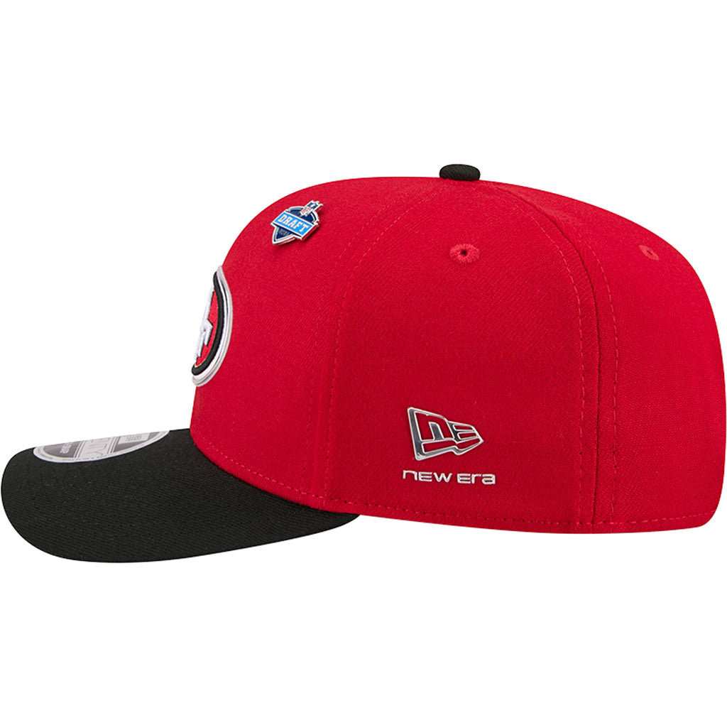NFL San Francisco 49ers New Era 2026 Draft 9SEVENTY Snapback Hat - Red