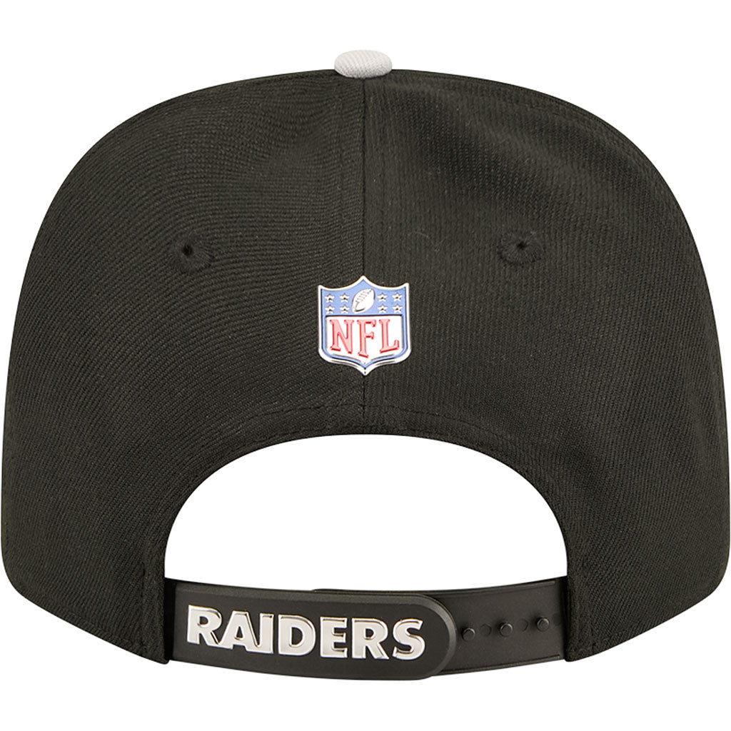 NFL Las Vegas Raiders New Era 2026 Draft 9SEVENTY Snapback Hat - Black
