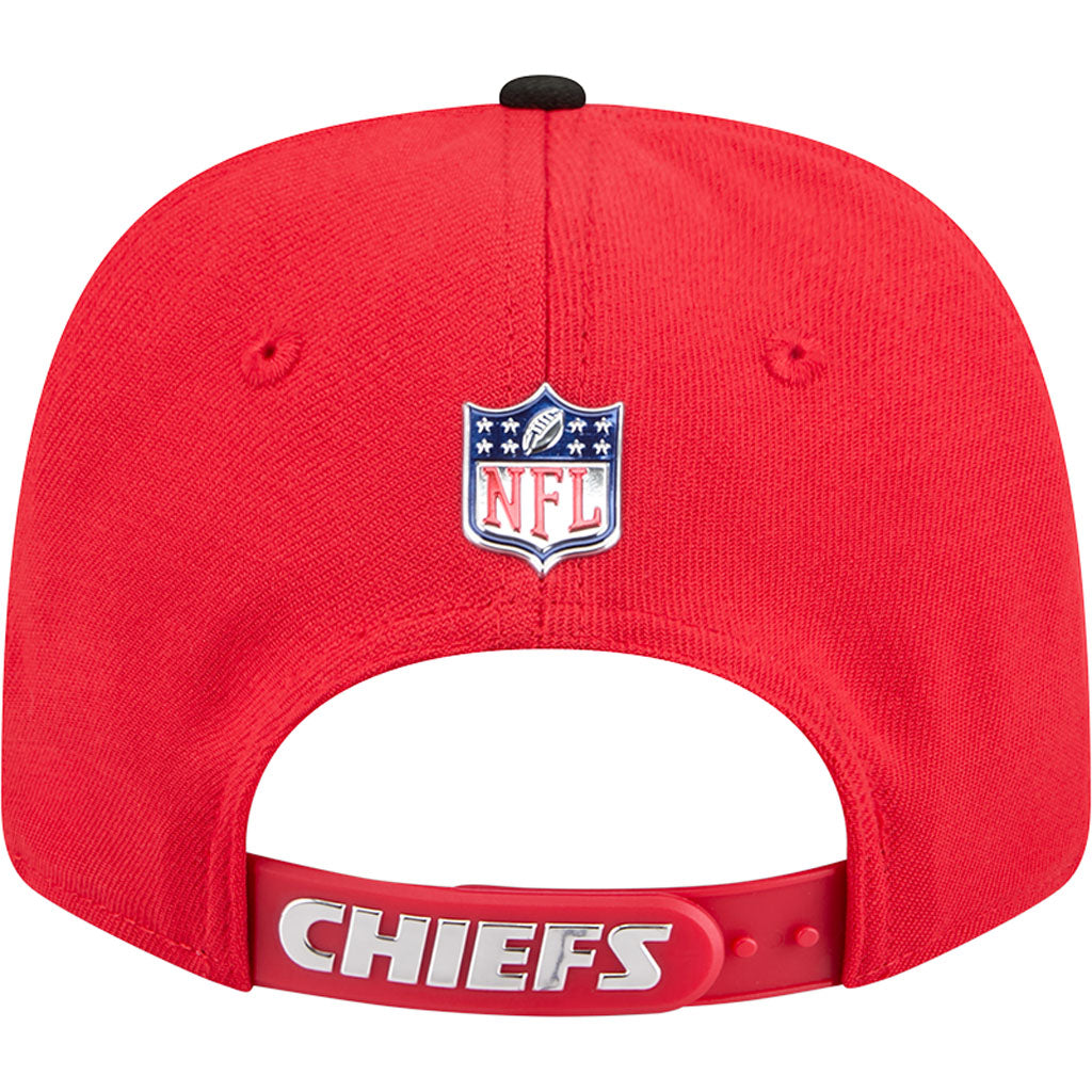 NFL Kansas City Chiefs New Era 2026 Draft 9SEVENTY Snapback Hat - Red