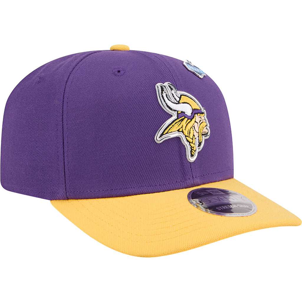 NFL Minnesota Vikings New Era 2026 Draft 9SEVENTY Snapback Hat - Purple