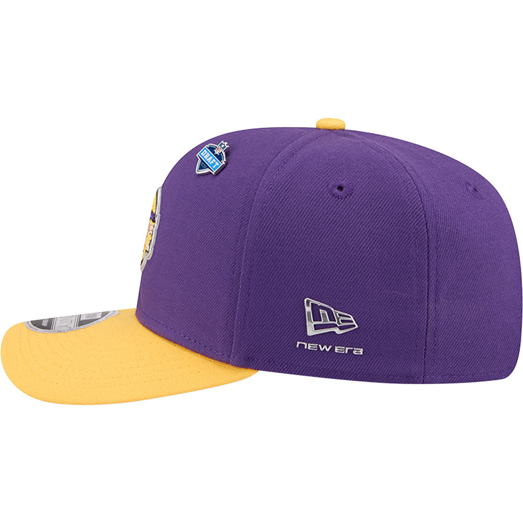 NFL Minnesota Vikings New Era 2026 Draft 9SEVENTY Snapback Hat - Purple