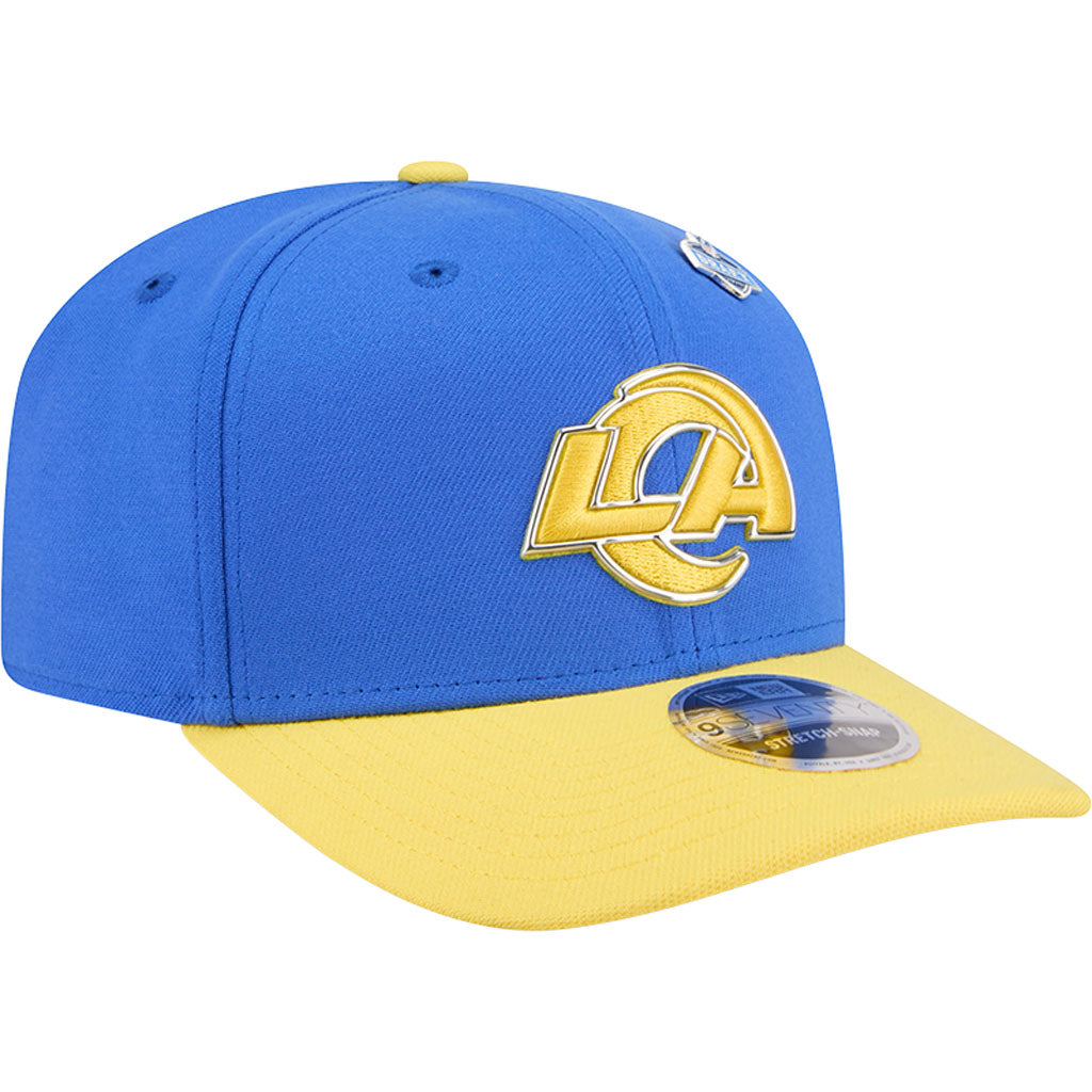 NFL Los Angeles Rams New Era 2026 Draft 9SEVENTY Snapback Hat - Blue