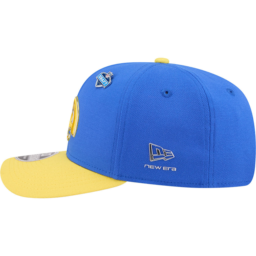 NFL Los Angeles Rams New Era 2026 Draft 9SEVENTY Snapback Hat - Blue