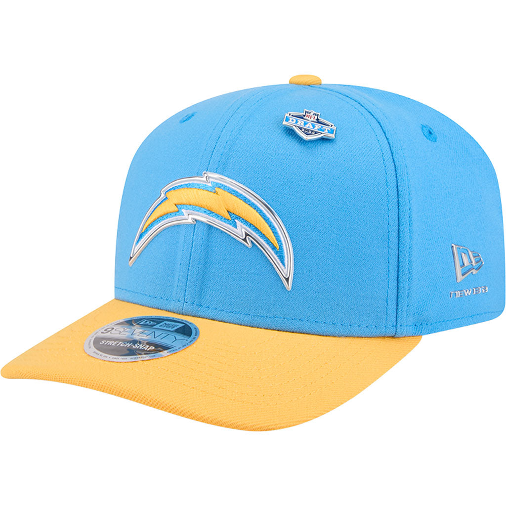 NFL Los Angeles Chargers New Era 2026 Draft 9SEVENTY Snapback Hat - Blue