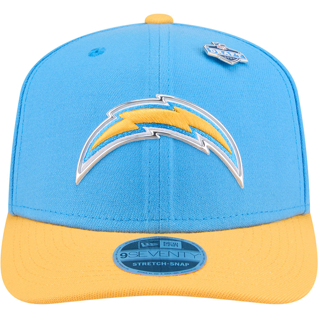 NFL Los Angeles Chargers New Era 2026 Draft 9SEVENTY Snapback Hat - Blue