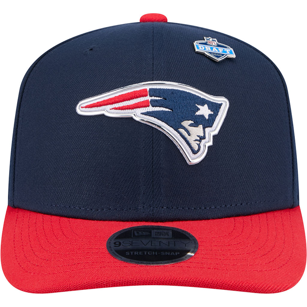 NFL New England Patriots New Era 2026 Draft 9SEVENTY Snapback Hat - Navy