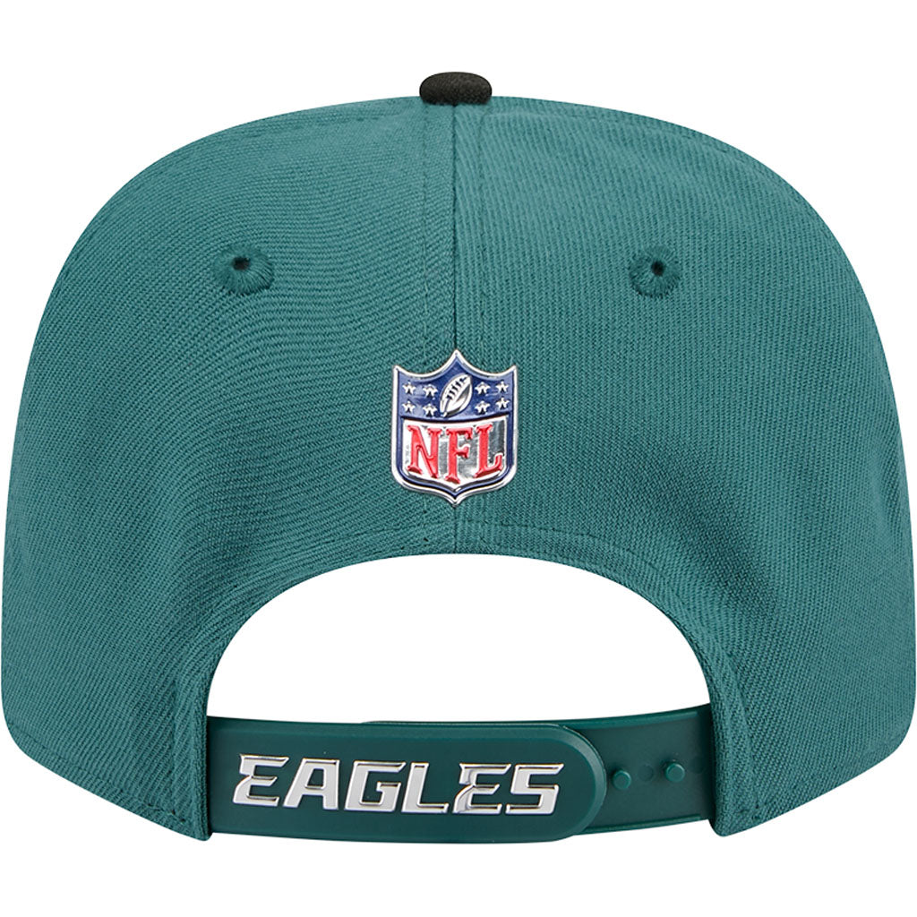 NFL Philadelphia Eagles New Era 2026 Draft 9SEVENTY Snapback Hat - Green