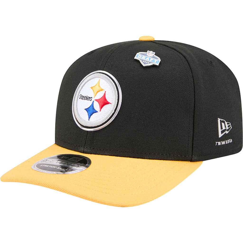 NFL Pittsburgh Steelers New Era 2026 Draft 9SEVENTY Snapback Hat - Black