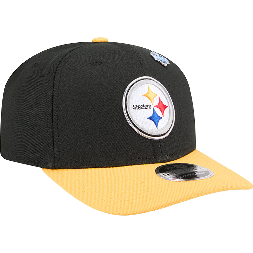 NFL Pittsburgh Steelers New Era 2026 Draft 9SEVENTY Snapback Hat - Black