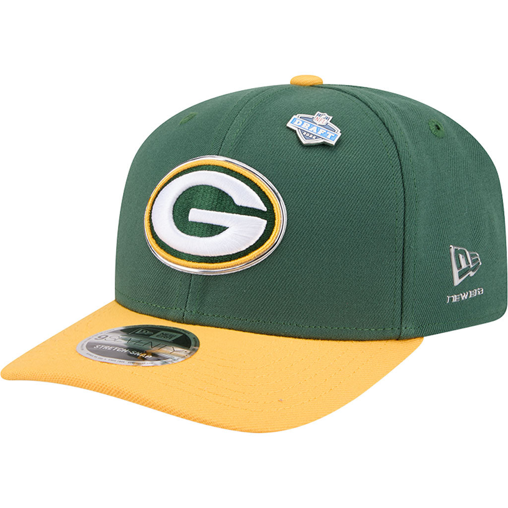 NFL Green Bay Packers New Era 2026 Draft 9SEVENTY Snapback Hat - Green