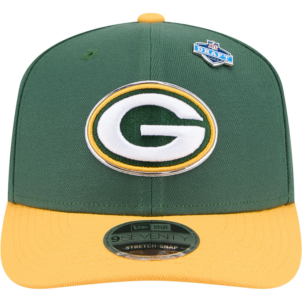 NFL Green Bay Packers New Era 2026 Draft 9SEVENTY Snapback Hat - Green