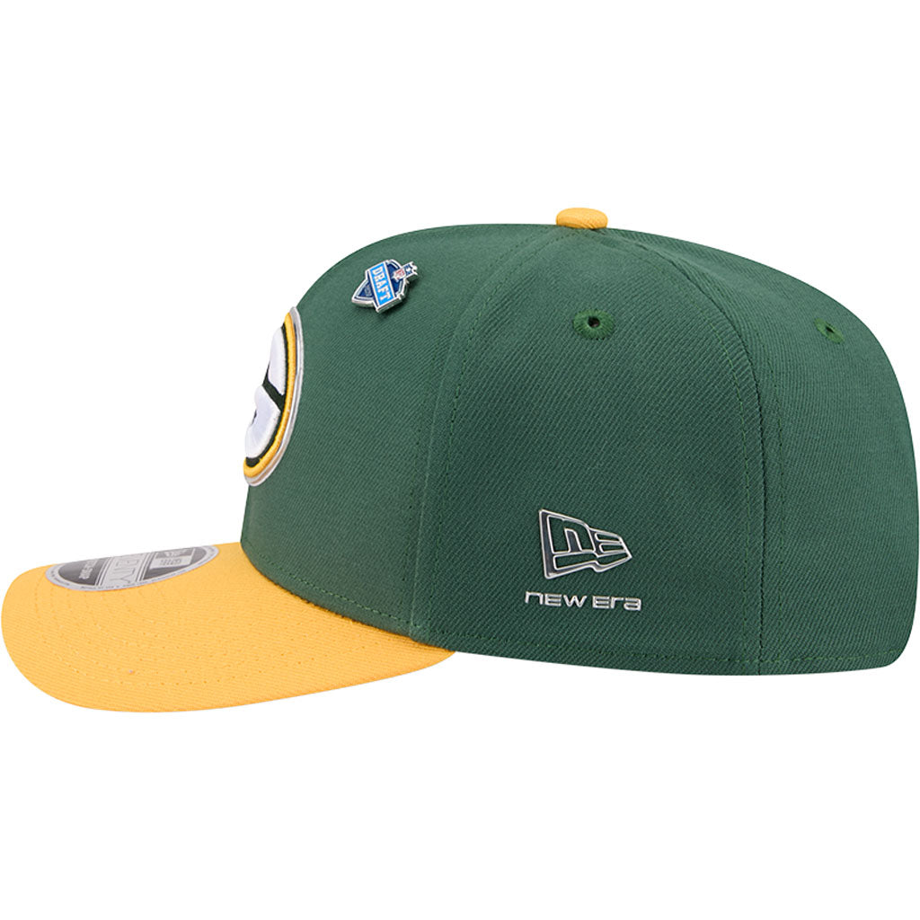 NFL Green Bay Packers New Era 2026 Draft 9SEVENTY Snapback Hat - Green
