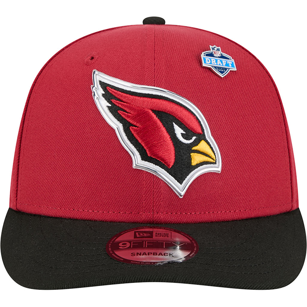NFL Arizona Cardinals New Era 2026 Draft 9FIFTY Snapback Hat - Red
