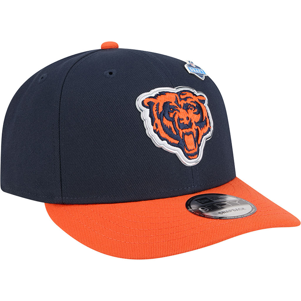 NFL Chicago Bears New Era 2026 Draft 9FIFTY Snapback Hat - Navy
