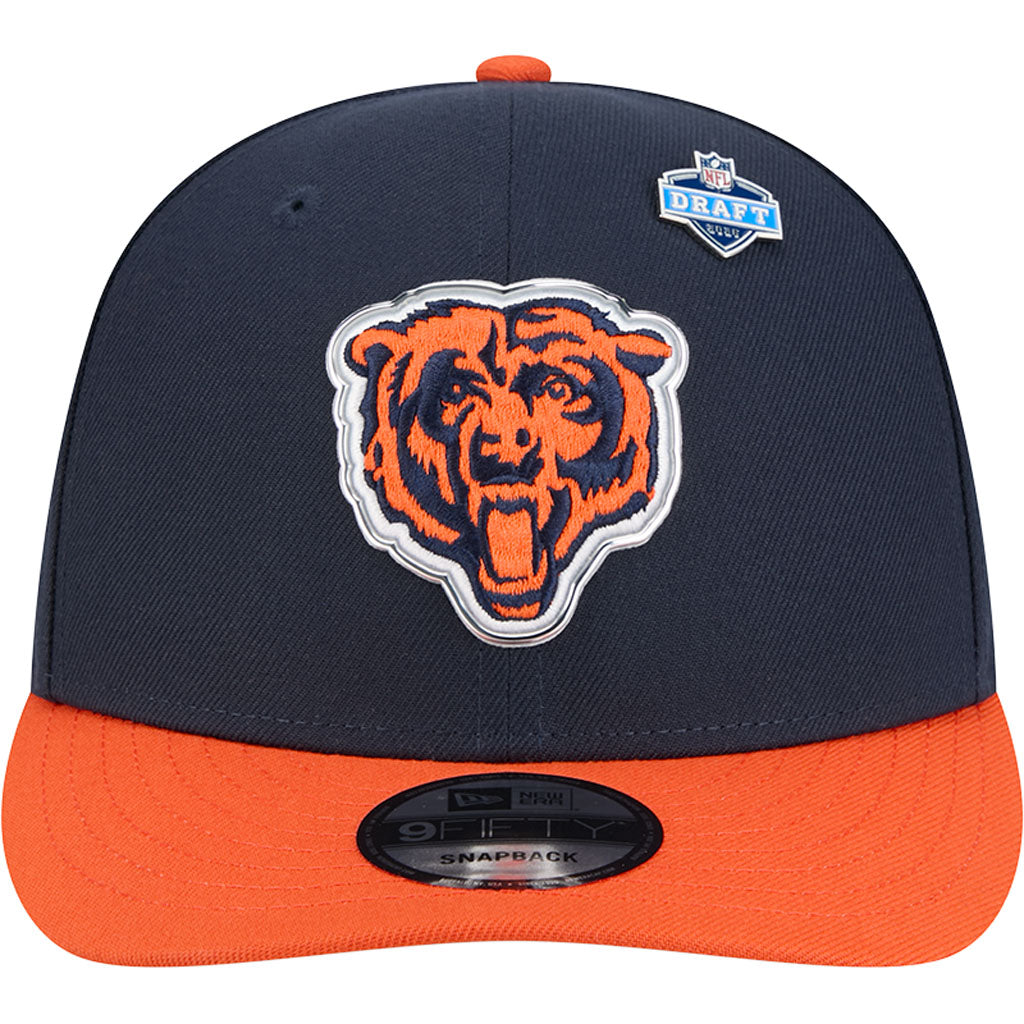 NFL Chicago Bears New Era 2026 Draft 9FIFTY Snapback Hat - Navy