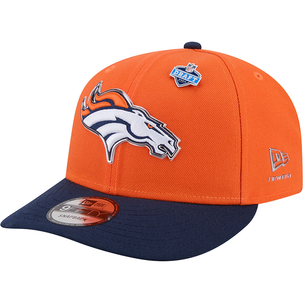 NFL Denver Broncos New Era 2026 Draft 9FIFTY Snapback Hat - Orange