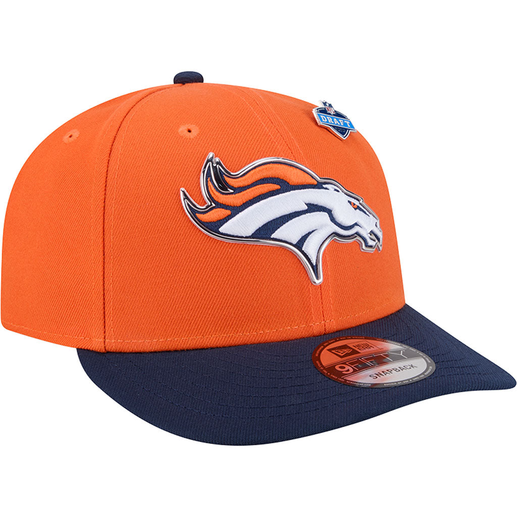 NFL Denver Broncos New Era 2026 Draft 9FIFTY Snapback Hat - Orange