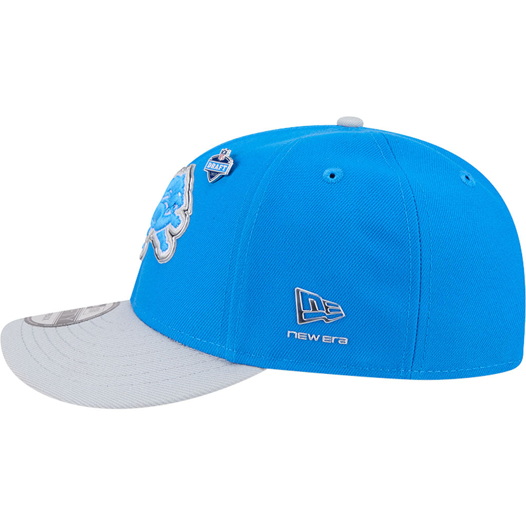 NFL Detroit Lions New Era 2026 Draft 9FIFTY Snapback Hat - Blue