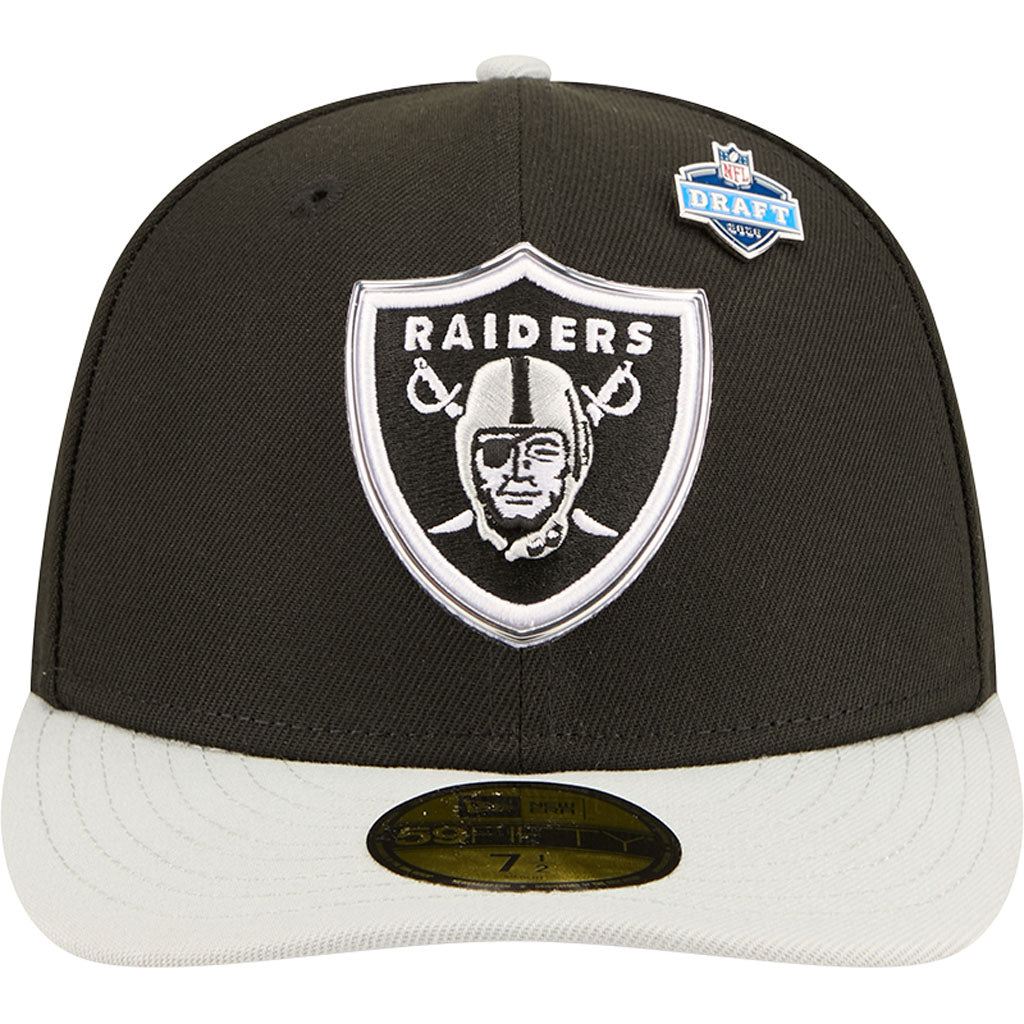 NFL Las Vegas Raiders New Era 2026 Draft 59FIFTY Fitted Hat - Black