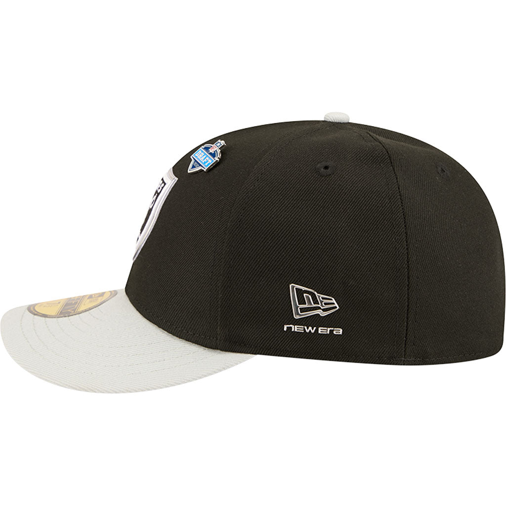 NFL Las Vegas Raiders New Era 2026 Draft 59FIFTY Fitted Hat - Black